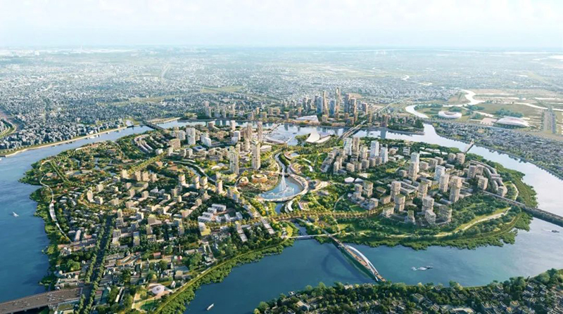 SOM贏得越南平貴-清多（Binh Quoi - Thanh Da)半島國際規(guī)劃和建筑設(shè)計(jì)競賽第一名