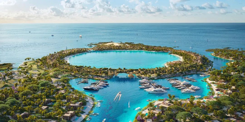 Foster + Partners公布紅?！坝篮慊▓@” 拉赫克島設(shè)計方案